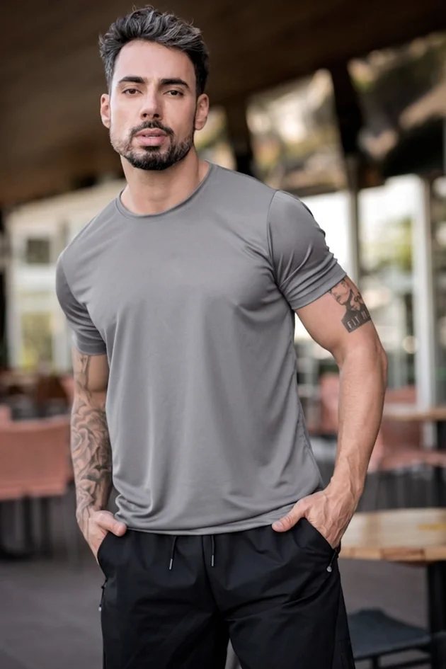 Camiseta azul
